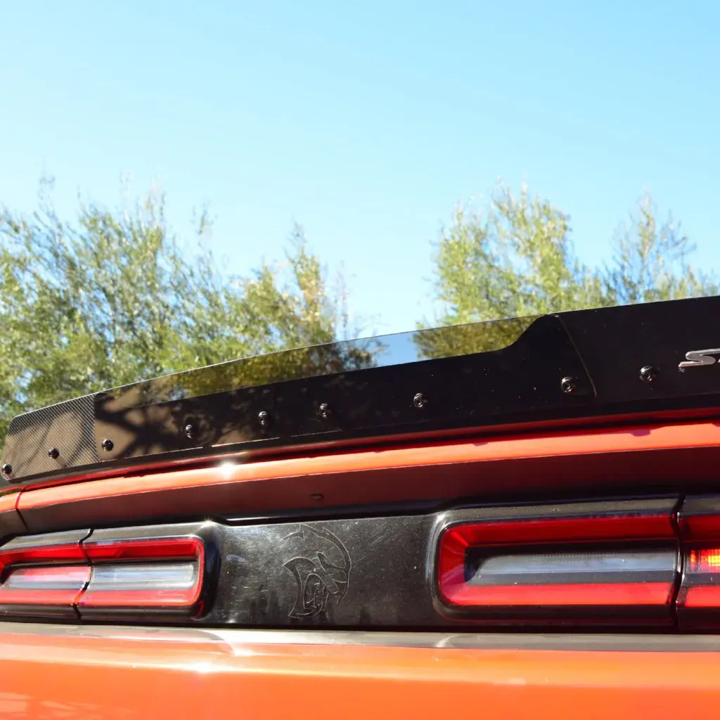 2009-2023 Dodge Challenger Wicker Bill Carbon Fiber