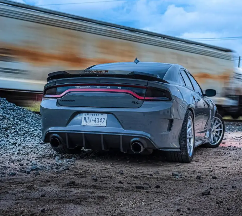 2015-2023 Dodge Charger SRT Wicker Bill Dark Tint