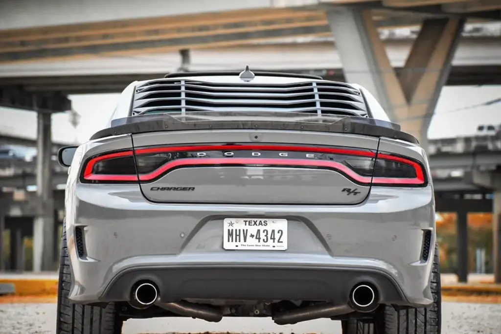 2015-2023 Dodge Charger SRT Wicker Bill Dark Tint - 05141014