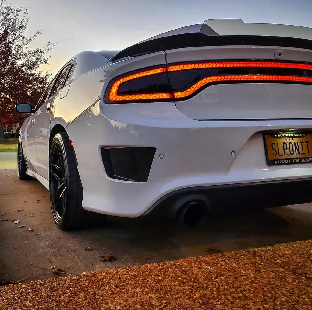 2015-2023 Dodge Charger SRT Stealth Wicker Bill Dark Tint - 05142014