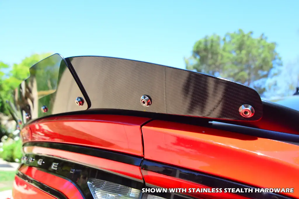 2015-2023 Dodge Charger Stealth Wicker Bill Carbon Fiber