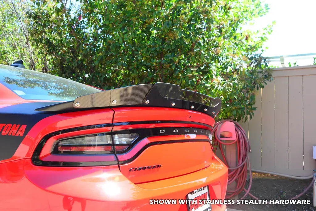 2015-2023 Dodge Charger Stealth Wicker Bill Carbon Fiber