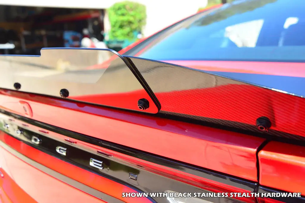 2015-2023 Dodge Charger Stealth Wicker Bill Carbon Fiber