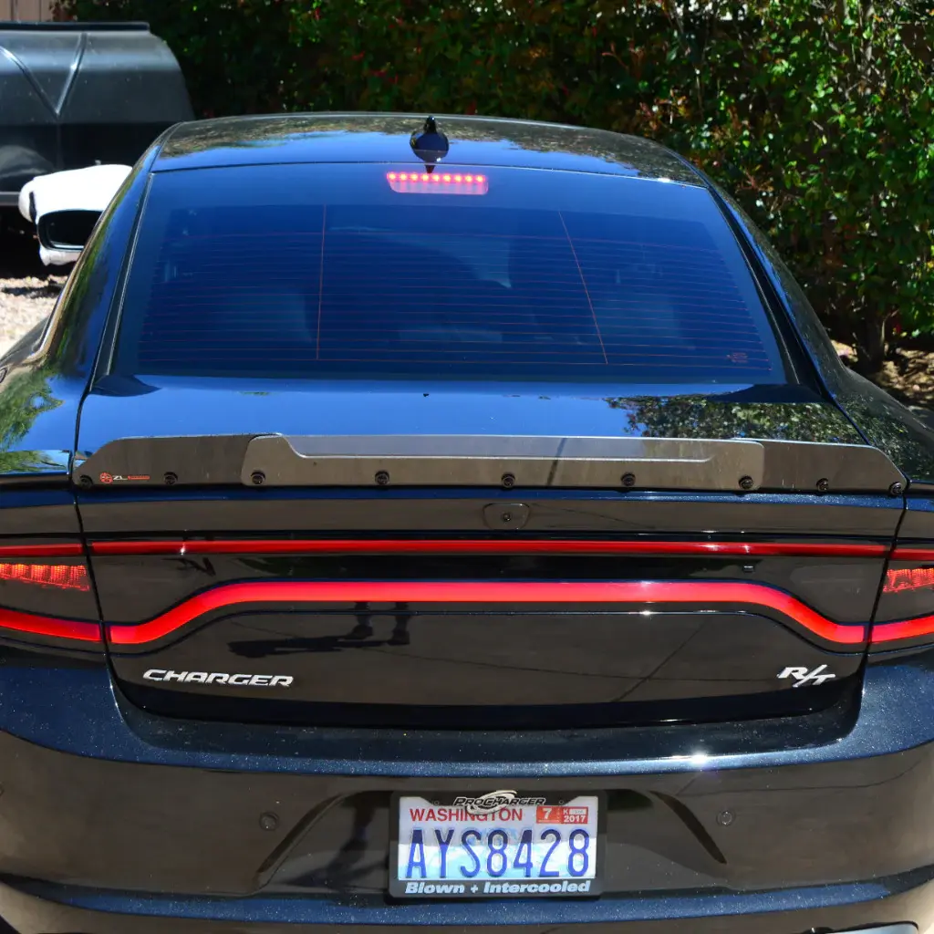 2015-2023 Dodge Charger RT Wicker Bill Polished - 05144304
