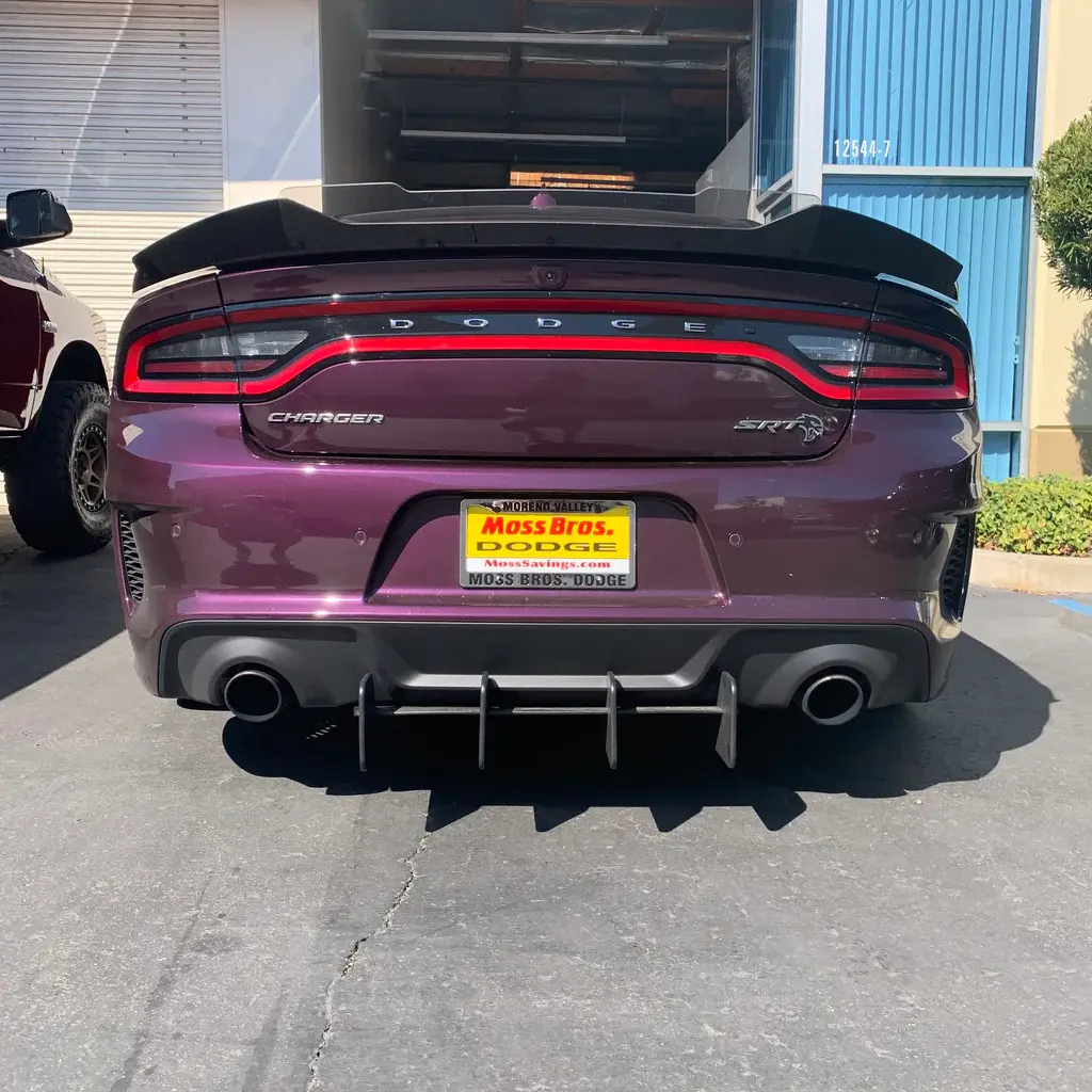 2020-2023 Dodge Charger Redeye/Hellcat Stealth Wicker Bill Dark Tint