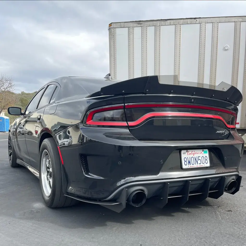 2015-2023 Dodge Charger SRT Stealth Wicker Bill Dark Tint