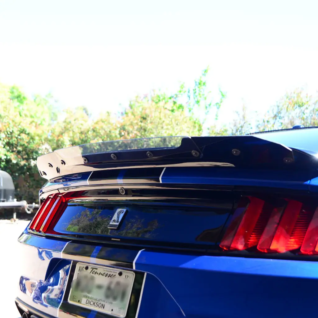 2015-2023 Ford Mustang Track-Pack Wicker Bill Carbon Fiber