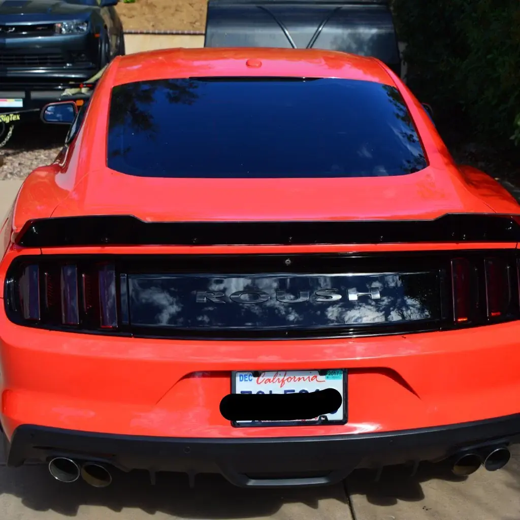 2015-2018 Ford Mustang Roush Wicker Bill 1PC Dark Tint - 05153014