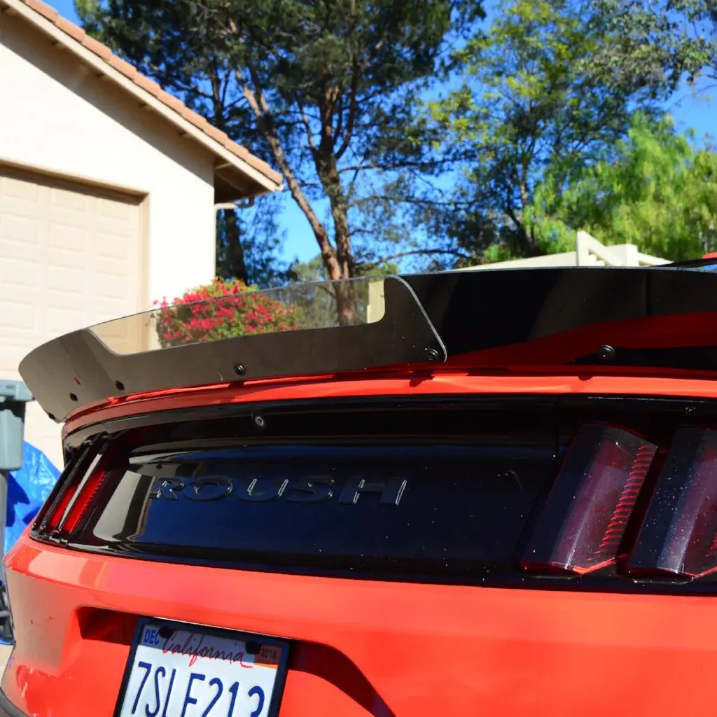 2015-2018 Ford Mustang Roush Wicker Bill 2PC Dark Tint