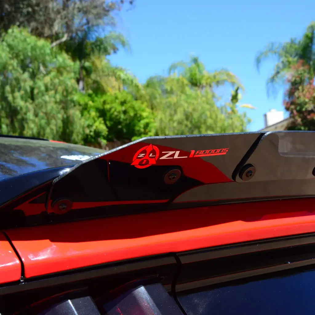 2015-2023 Ford Mustang Track-Pack Wicker Bill Dark Tint