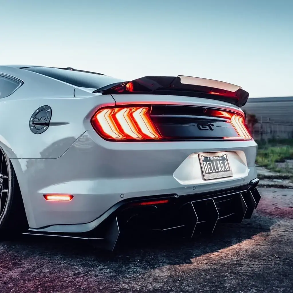 2015-2023 Ford Mustang Track-Pack Wicker Bill Dark Tint - 05157014