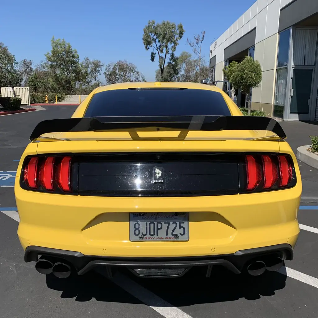 2018-2023 Ford Mustang PP1 Wicker Bill Dark Tint