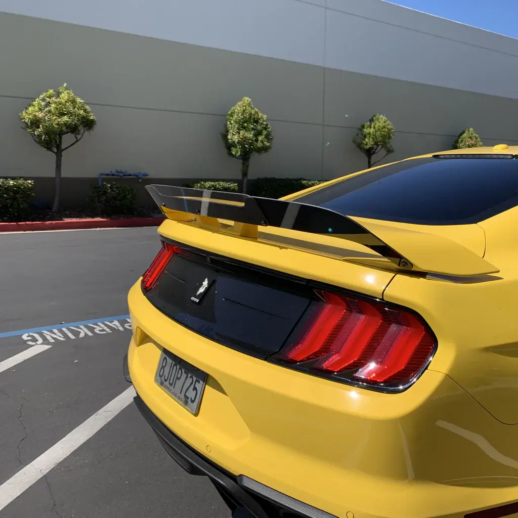 2018-2023 Ford Mustang PP1 Wicker Bill Dark Tint