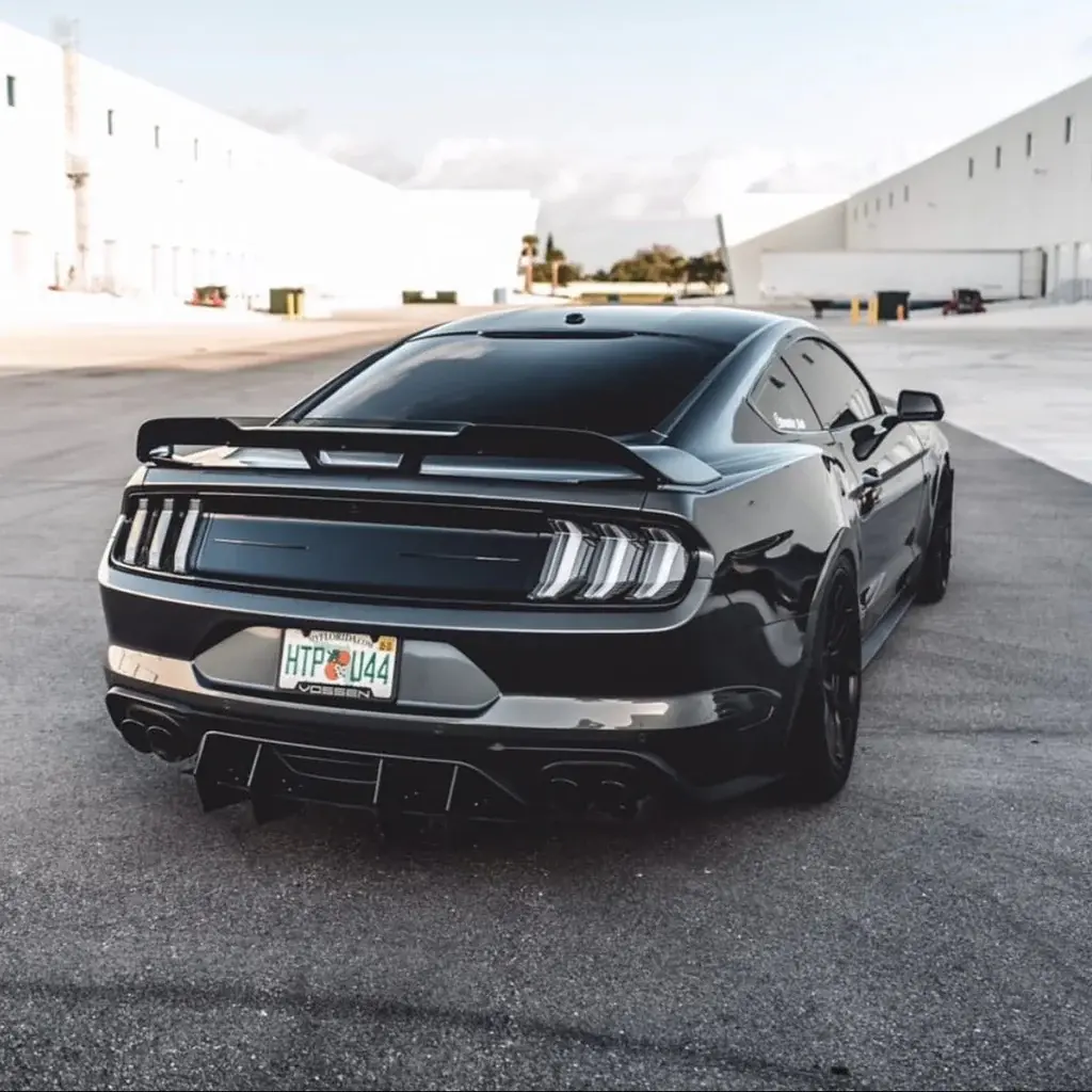2018-2023 Ford Mustang PP1 Wicker Bill Dark Tint