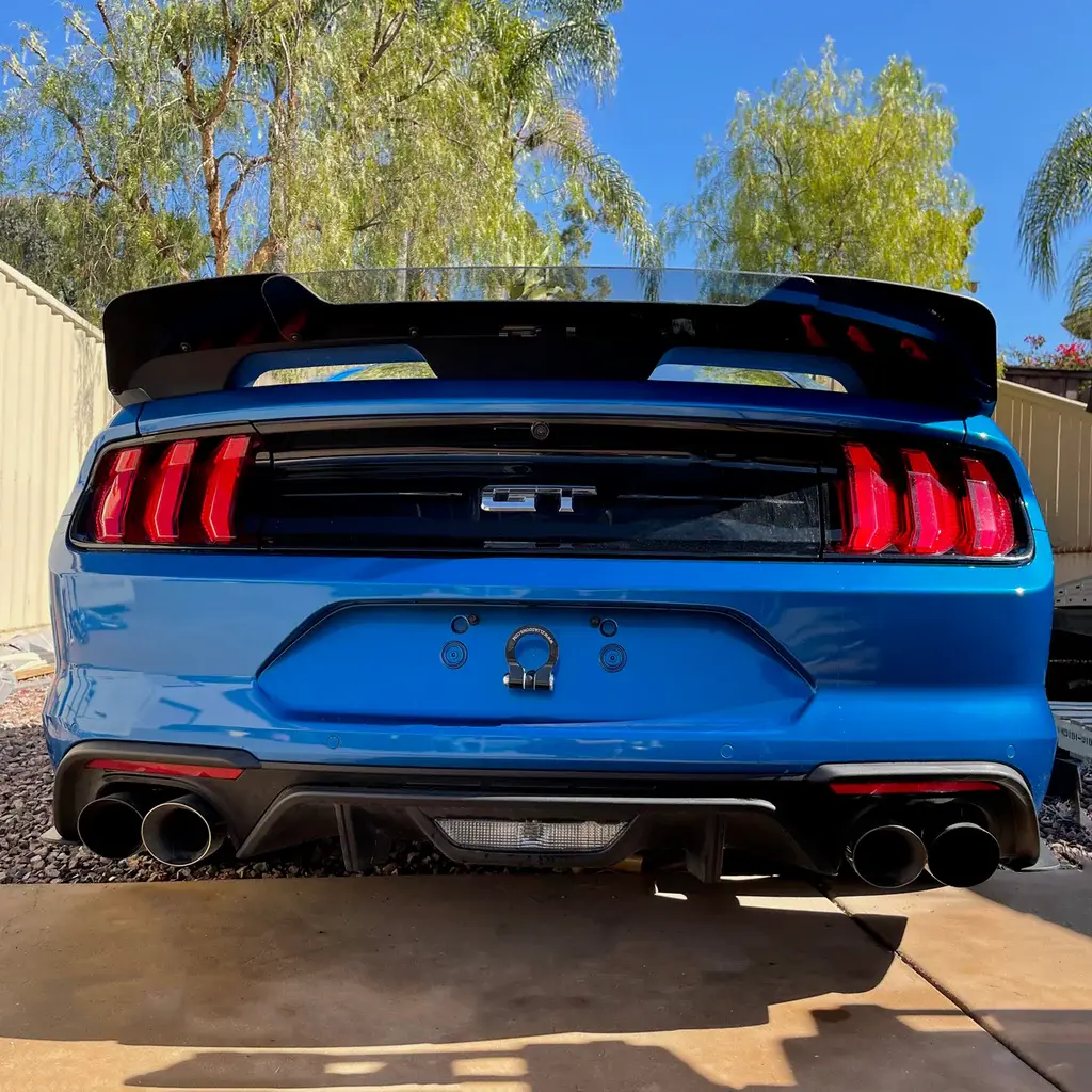 2015-2023 Ford Mustang GT500 Short Wicker Bill Dark Tint