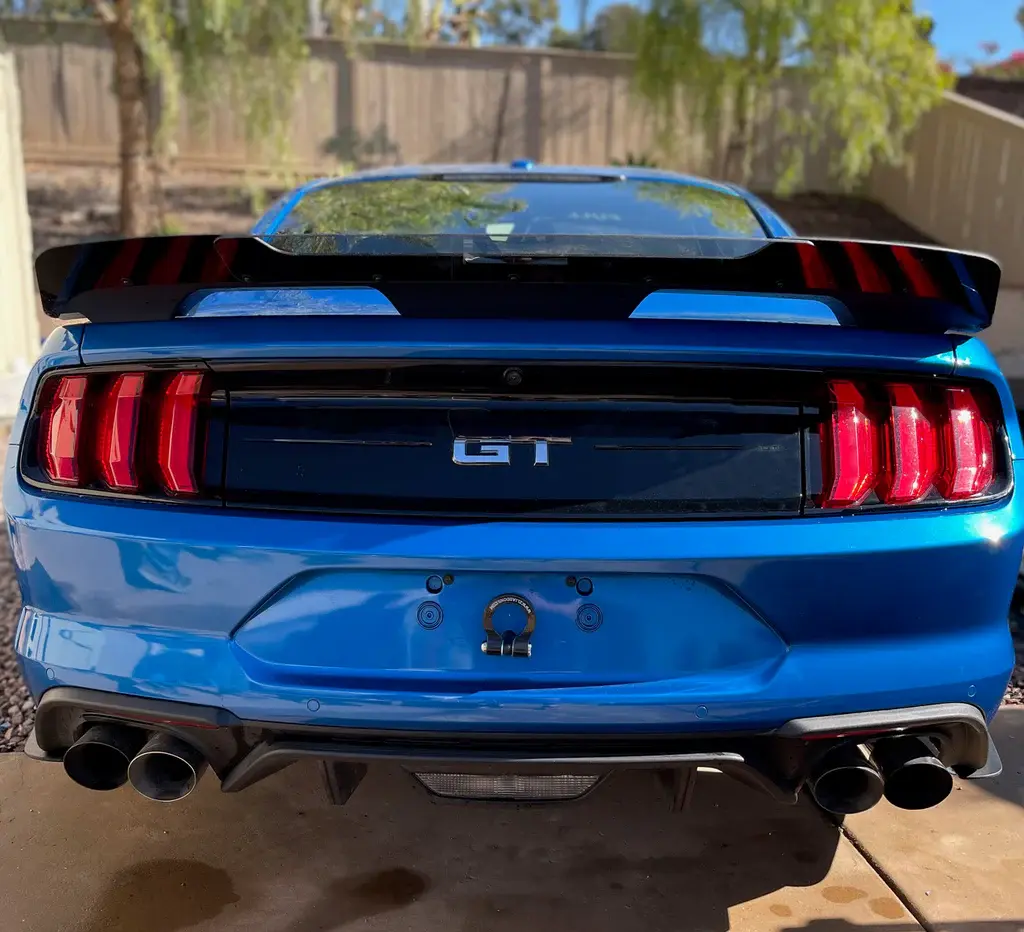 2015-2023 Ford Mustang GT500 Short Wicker Bill Dark Tint - 0515A014