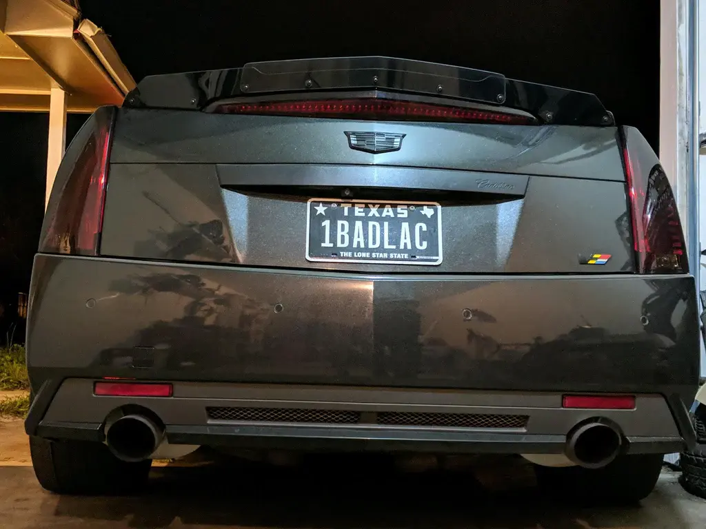 2008-2015 Cadillac CTS-V Wicker Bill Standard