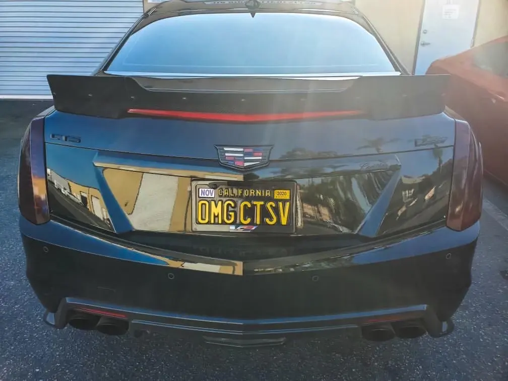 2016-2019 Cadillac CTS-V Wicker Bill Standard