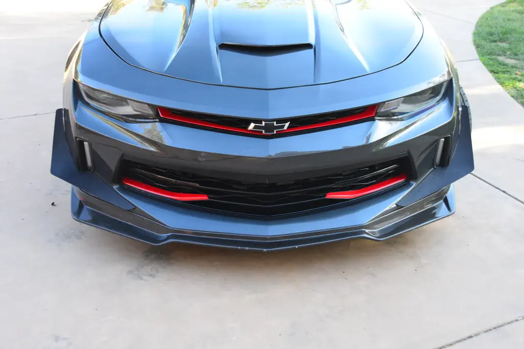 2016-2018 Chevrolet Camaro LS/LT Dive Planes/Canards Paintable - 15117102