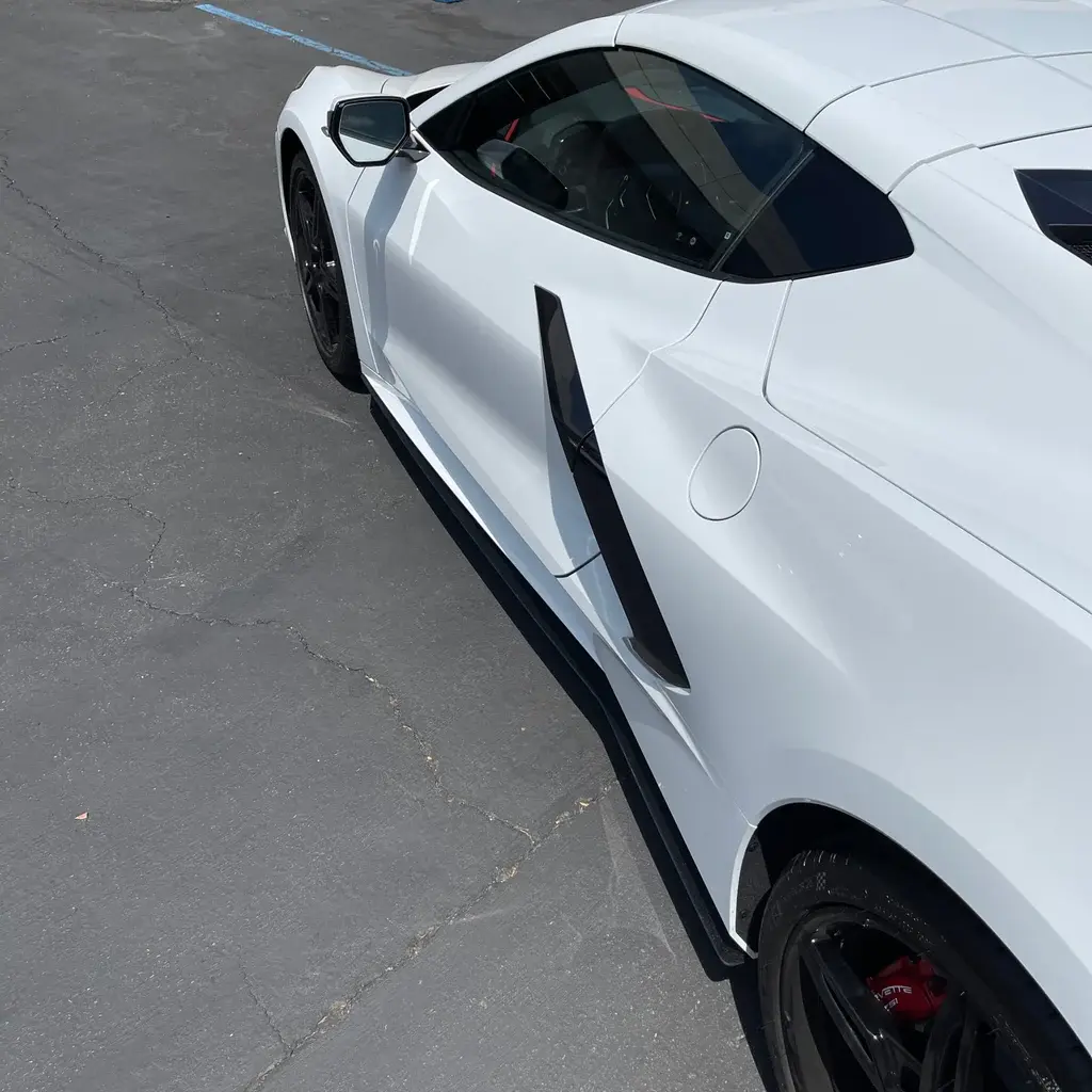 2020-2022 Chevrolet Corvette Stingray C8 Side Skirt Extensions