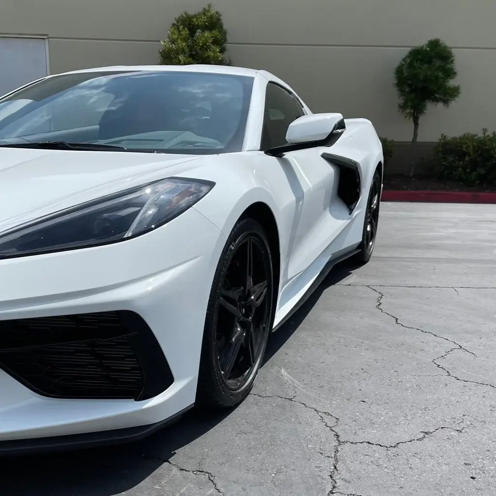 2020-2022 Chevrolet Corvette Stingray C8 Side Skirt Extensions - 22100002