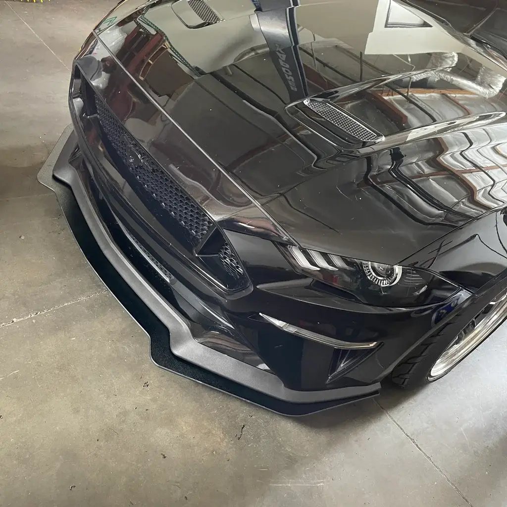 2018-2023 Ford Mustang GT w/ Performance Pack Front Splitter Extension