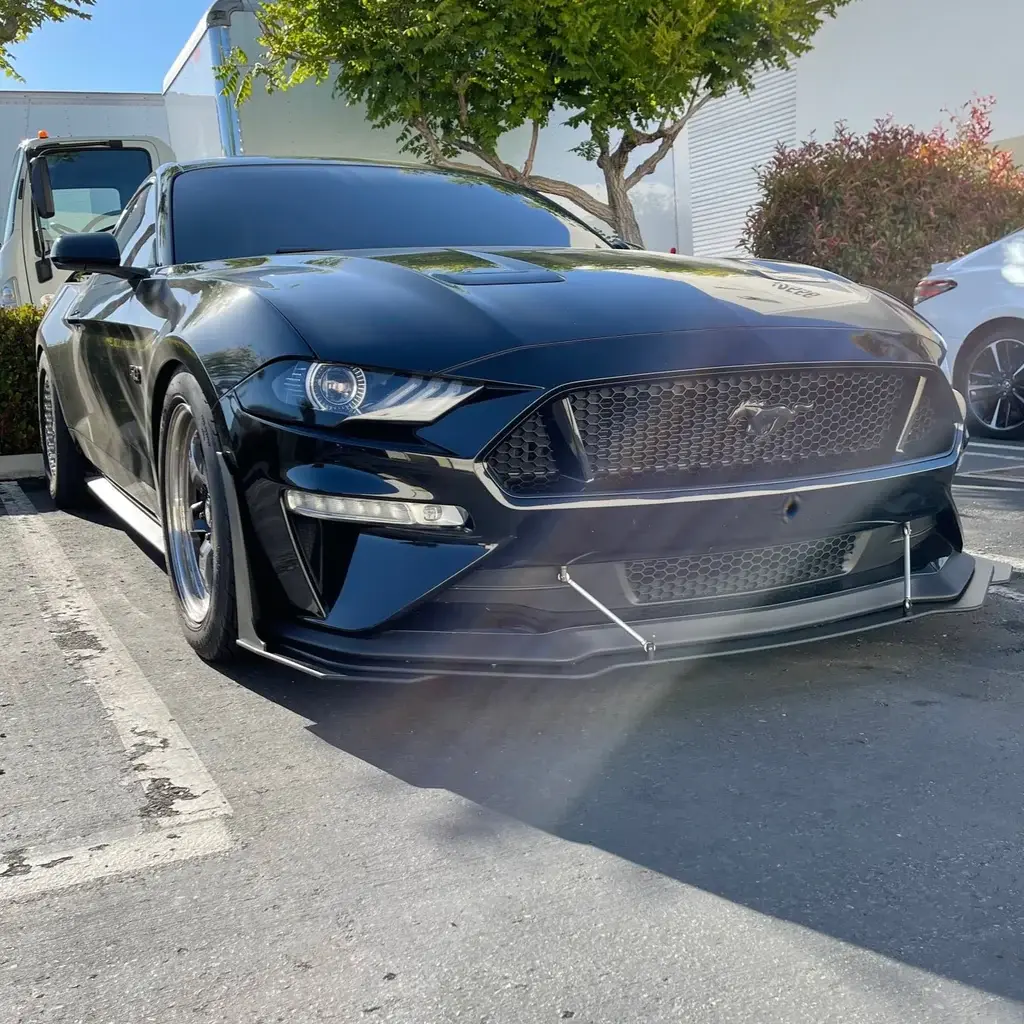 2018-2023 Ford Mustang GT w/ Performance Pack Front Splitter Extension
