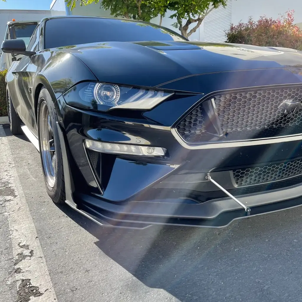 2018-2023 Ford Mustang GT w/ Performance Pack Front Splitter Extension - 22154103