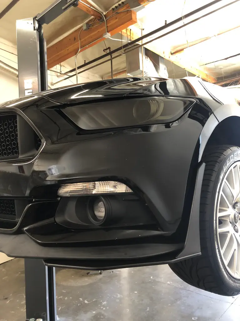 2015-2017 Ford Mustang GT w/ Performance Pack GT500-Style Front Splitter Winglet & Fender Extensions