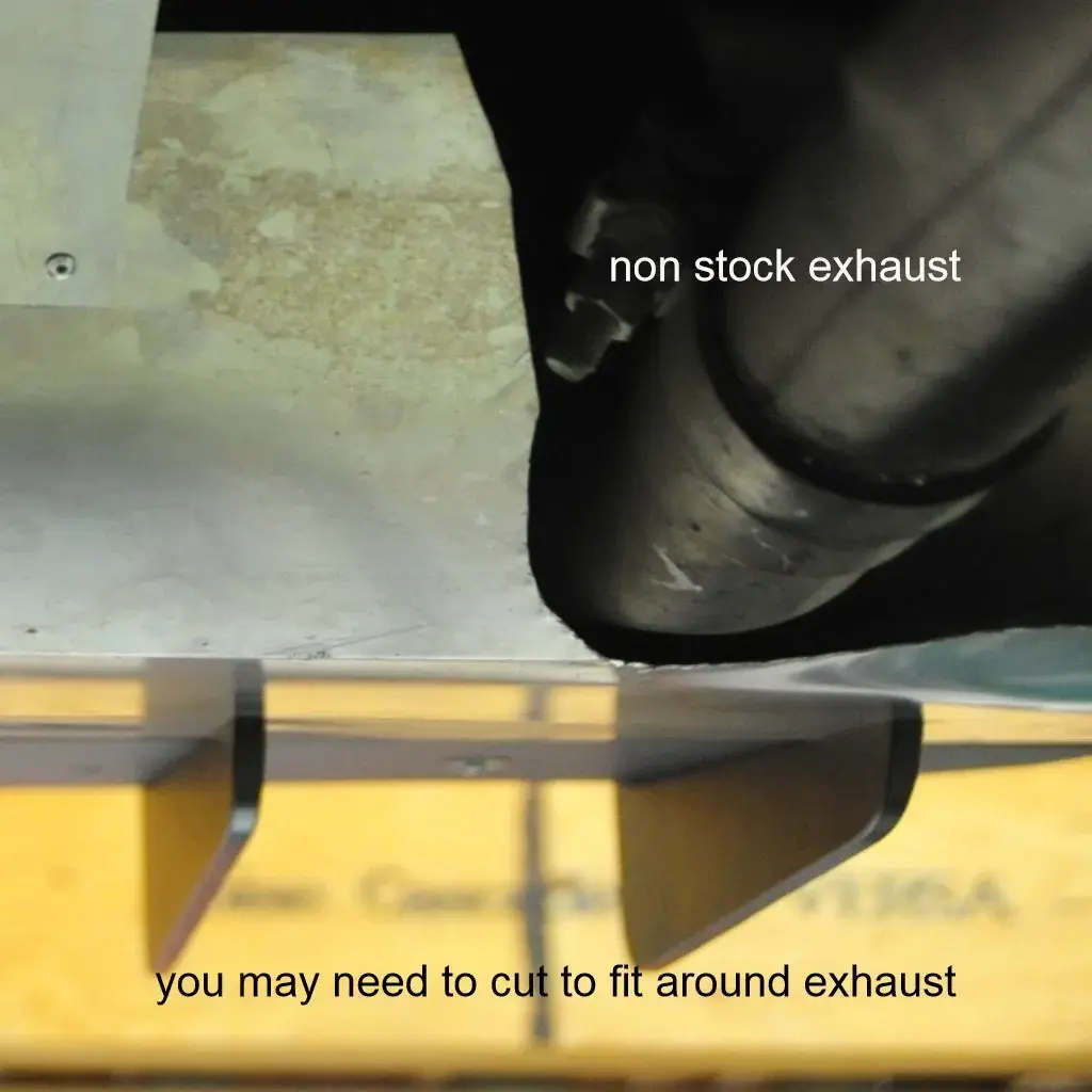 2016-2018 Chevrolet Camaro ZL1 Rear Diffuser Muffler Delete - Stealth