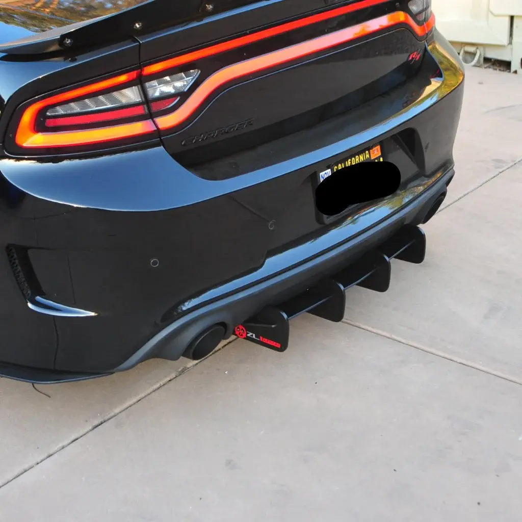 2015-2023 Dodge Charger RT/SXT Rear Diffuser Standard - 23140001