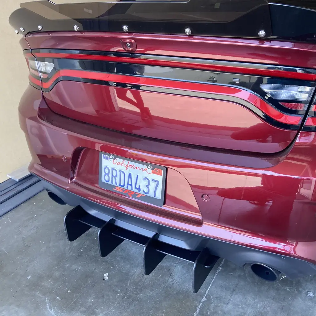 2020-2023 Dodge Charger Widebody Rear Diffuser Standard