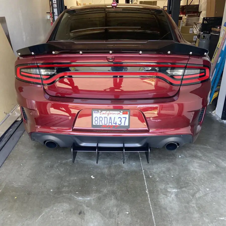2020-2023 Dodge Charger Widebody Rear Diffuser Standard - 23144001