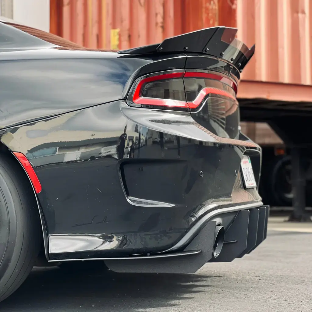 2015-2023 Dodge Charger SRT Stealth Full 3 Piece Diffuser Kit Standard