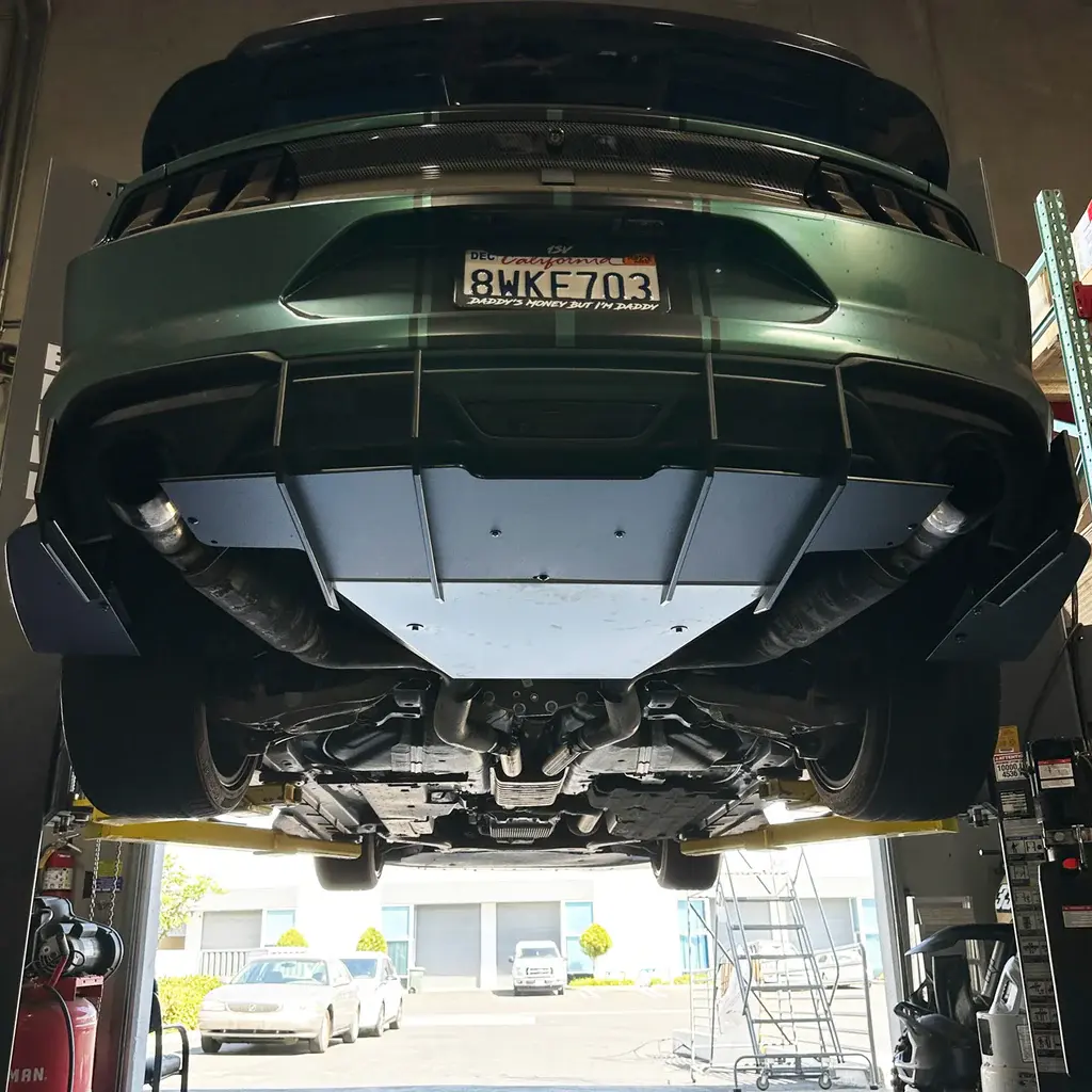 2018-2023 Ford Mustang EcoBoost Stealth Diffuser (Main Center Only) Standard Aluminum - 23156001