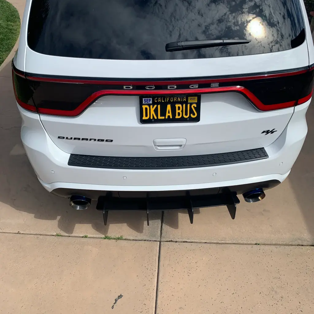 2018-2020 Dodge Durango RT/GT/GT Plus Rear Diffuser Standard