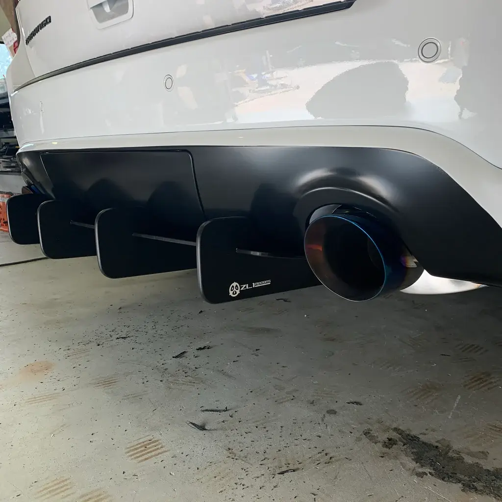 2018-2020 Dodge Durango RT/GT/GT Plus Rear Diffuser Standard - 23221001