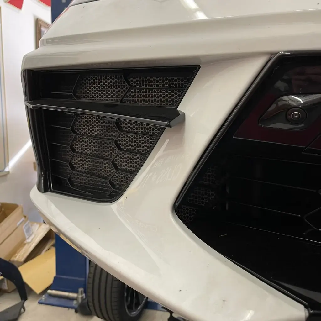 2020-2024 Chevrolet Corvette Stingray/Z51 Radiator Screen Natrual Stainless Steel