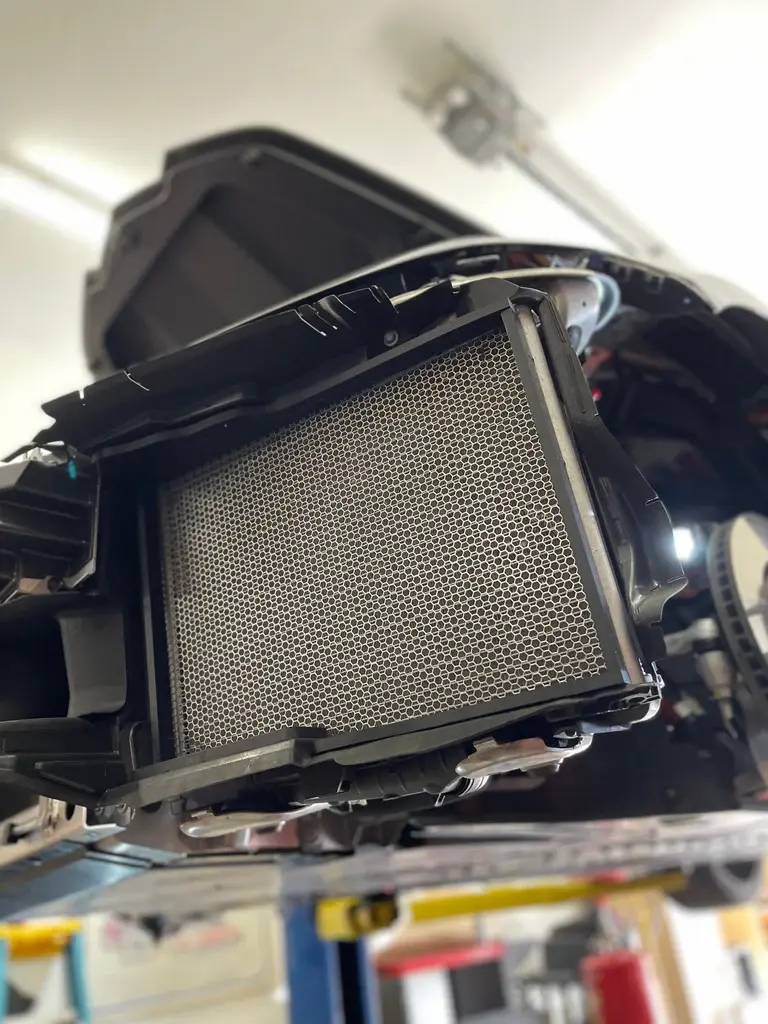 2020-2024 Chevrolet Corvette Stingray/Z51 Radiator Screen Natrual Stainless Steel
