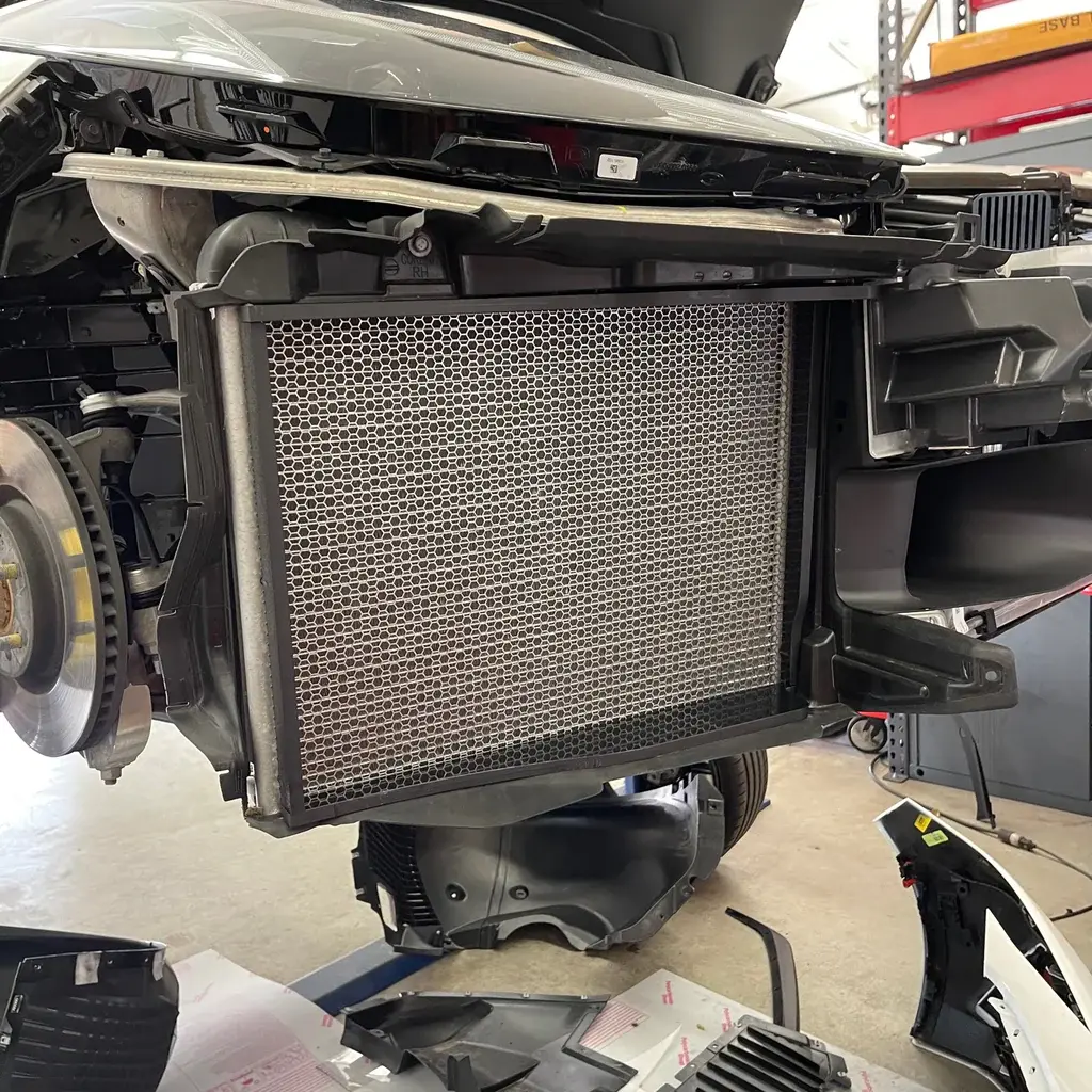 2020-2024 Chevrolet Corvette Stingray/Z51 Radiator Screen Natrual Stainless Steel - 30100001