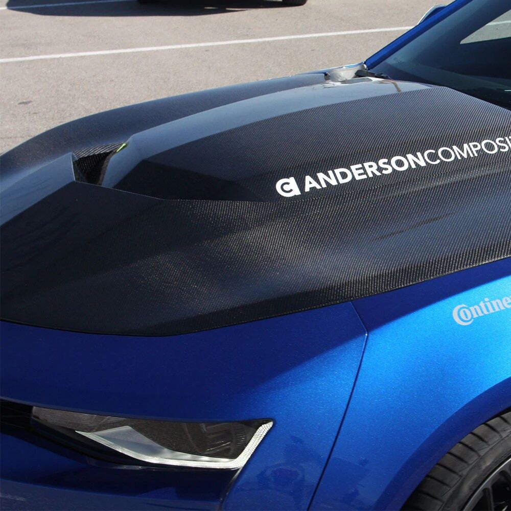 2016-2024 Chevy Camaro Type-AZ Double-Sided Carbon Fiber Hood by Anderson Composites