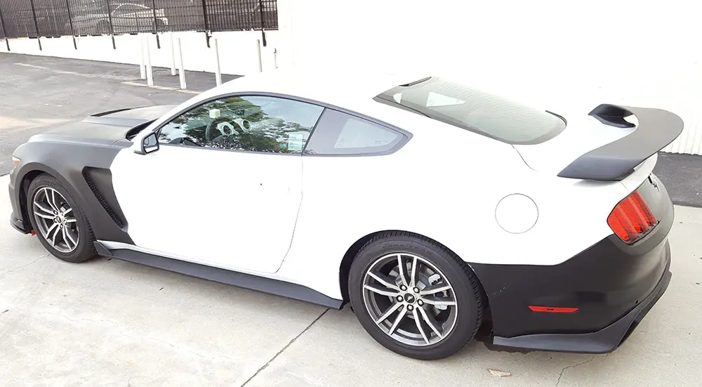 2015-2023 Ford Mustang GT350 Style Fiberglass Rear Spoiler Wing by Anderson Composites