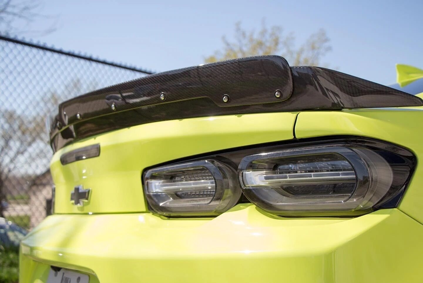 2016-2024 Chevy Camaro SS Type-ST Carbon Fiber Spoiler w/Wickerbill by Anderson Composites