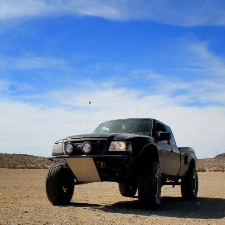 1993-2014 Ford Ranger BedSides Rear Fenders Wide-Body 4.5" Flare 3" Rise 2" Bubble for Short Bed - Pair
