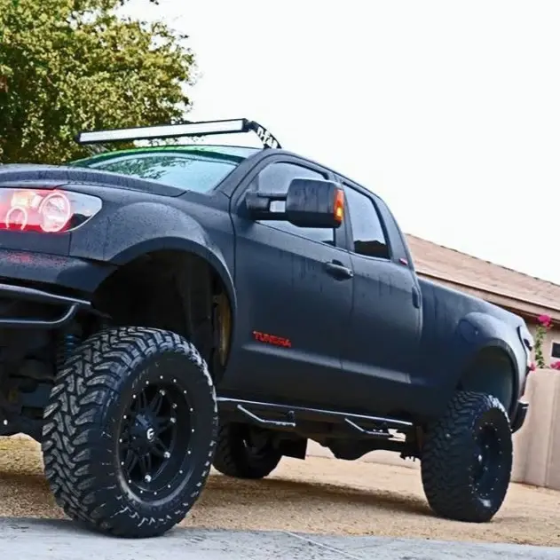 2007-2013 Toyota Tundra BedSides Rear Fenders Wide-Body 4.5" Flare 2" Rise for 6.5' Bed - Pair