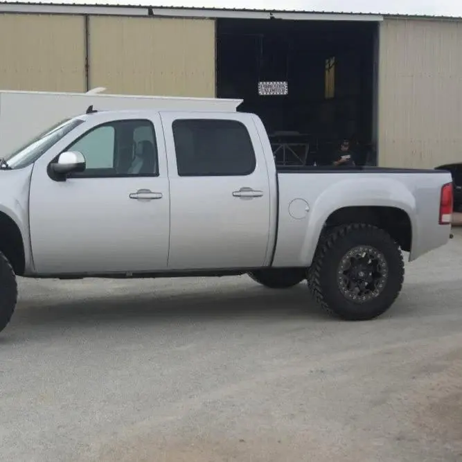 2007-2013 GMC Sierra BedSides Rear Fenders Wide-Body 4.5" Flare 2" Rise for 5.5' Bed - Pair