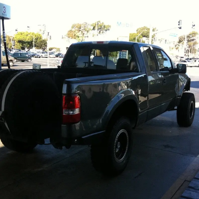 2004-2008 Ford F-150 BedSides Rear Fenders Wide-Body 4.5" Flare 3" Rise for 6.5' Bed - Pair - AFC-136