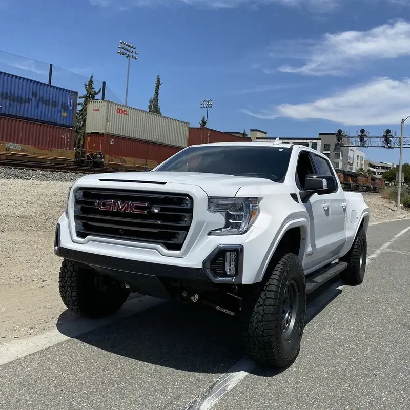 2019-2021 GMC Sierra BedSides Rear Fenders Wide-Body 4.5" Flare 2" Rise for 5.5' Bed - Pair