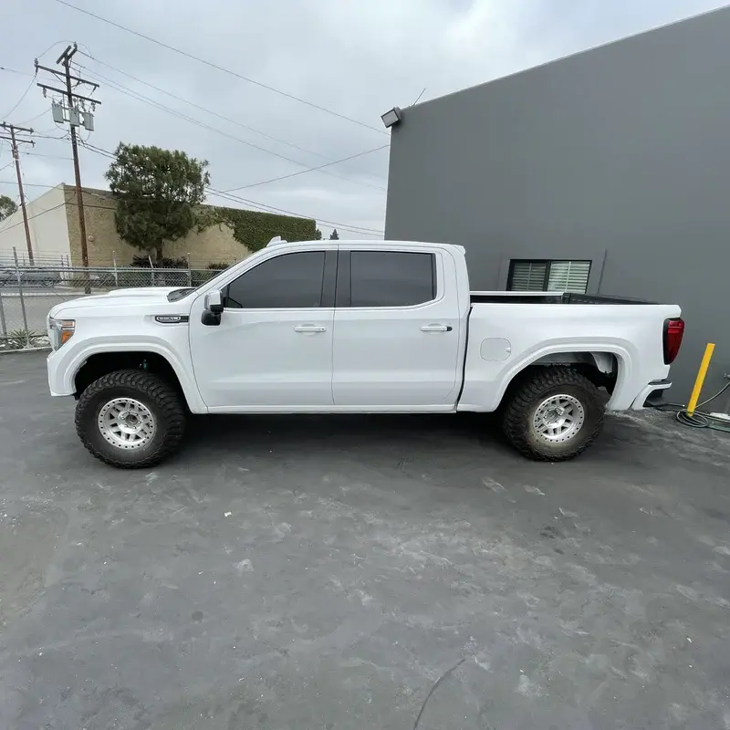 2019-2021 GMC Sierra BedSides Rear Fenders Wide-Body 4.5" Flare 2" Rise for 5.5' Bed - Pair