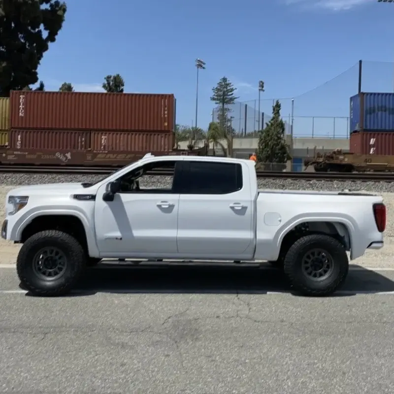 2019-2021 GMC Sierra BedSides Rear Fenders Wide-Body 4.5" Flare 2" Rise for 5.5' Bed - Pair
